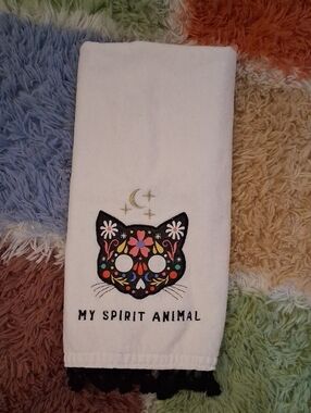 JOANN Halloween Cat Kitchen Dish Towel